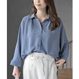 ブルー | ドルマンブラウス | rps