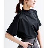 ブラック | ドライタッチリブネックT | rps