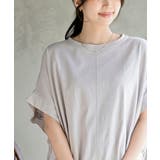 BACKレース切替ワイドTシャツ | rps | 詳細画像15