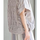 BACKレース切替ワイドTシャツ | rps | 詳細画像18