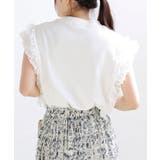 フリルスリーブリブＴシャツ | rps | 詳細画像15 