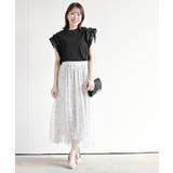 フリルスリーブリブＴシャツ | rps | 詳細画像2 