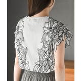 フラワーレース袖リブTシャツ | rps | 詳細画像17