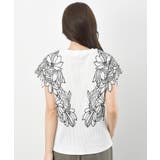 フラワーレース袖リブTシャツ | rps | 詳細画像30