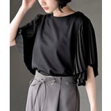 ブラック | プリーツスリーブポンチプルオーバー | rps