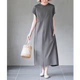 CHACグレー | センターシームフレアーカットワンピース | rps