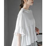 テールカットフリルワイドTシャツ | rps | 詳細画像9