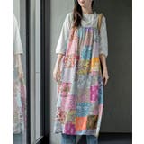 パッチワークワンピース | rps | 詳細画像1 