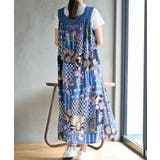 パッチワークワンピース | rps | 詳細画像14 