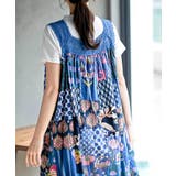 パッチワークワンピース | rps | 詳細画像17 