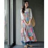 パッチワークワンピース | rps | 詳細画像29 