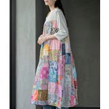 パッチワークワンピース | rps | 詳細画像30 
