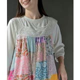 パッチワークワンピース | rps | 詳細画像33 