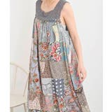 パッチワークワンピース | rps | 詳細画像8 