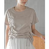 グレージュ | ドロスト半袖Ｔ | rps