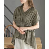 ゴムシャーリングブラウス | rps | 詳細画像1 