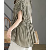 ゴムシャーリングブラウス | rps | 詳細画像25 