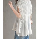 ゴムシャーリングブラウス | rps | 詳細画像9 