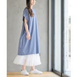 コットンワイドカットワンピース | rps | 詳細画像21 