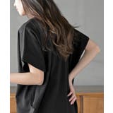 フレンチスリーブワイドコットンＴ | rps | 詳細画像15 