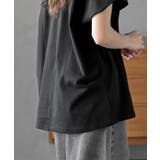 フレンチスリーブワイドコットンＴ | rps | 詳細画像17 