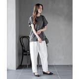 フレンチスリーブワイドコットンＴ | rps | 詳細画像2 