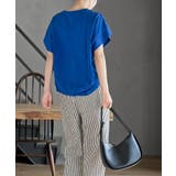 フレンチスリーブワイドコットンＴ | rps | 詳細画像20 