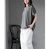 フレンチスリーブワイドコットンＴ | rps | 詳細画像3 