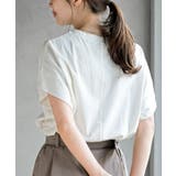 フレンチスリーブワイドコットンＴ | rps | 詳細画像32 