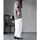 フレンチスリーブワイドコットンＴ | rps | 詳細画像5 