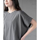 フレンチスリーブワイドコットンＴ | rps | 詳細画像6 