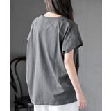 フレンチスリーブワイドコットンＴ | rps | 詳細画像8 