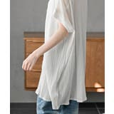 楊柳ブラウスチュニック | rps | 詳細画像9 