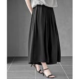 ブラック | ワイドガウチョパンツ | rps