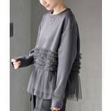 チュールドッキングダンボールプルオーバー | rps | 詳細画像25 