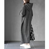 バラクラバセットロングニットワンピース | rps | 詳細画像5 