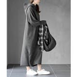 CHACグレー | バラクラバセットロングニットワンピース | rps