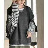 スラブニットベスト | rps | 詳細画像1 