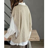 スラブニットベスト | rps | 詳細画像16 