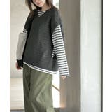 スラブニットベスト | rps | 詳細画像3 