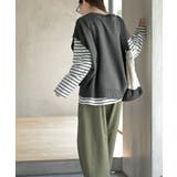 スラブニットベスト | rps | 詳細画像4 