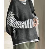 スラブニットベスト | rps | 詳細画像9 