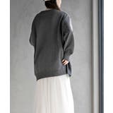 デニムポケットVネックニットカーディガン | rps | 詳細画像12