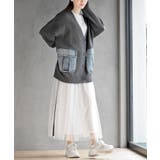 デニムポケットVネックニットカーディガン | rps | 詳細画像13