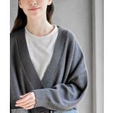 デニムポケットVネックニットカーディガン | rps | 詳細画像14