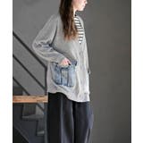 デニムポケットVネックニットカーディガン | rps | 詳細画像20