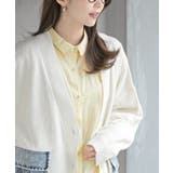 デニムポケットVネックニットカーディガン | rps | 詳細画像6