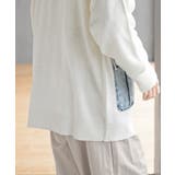 デニムポケットVネックニットカーディガン | rps | 詳細画像9