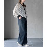 フロッキードットシアーカーディガン | rps | 詳細画像14