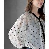 フロッキードットシアーカーディガン | rps | 詳細画像18